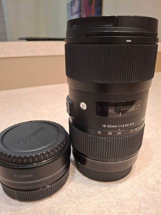 Sigma 18-35mm f/1.8 DC HSM ART pod system Canon