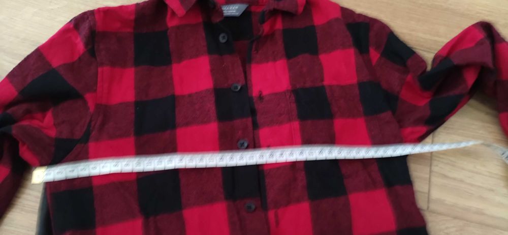 koszula w kratę roz. 134