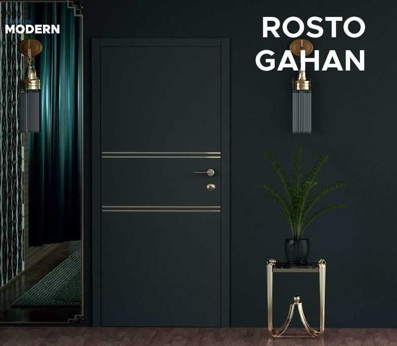 Nowoczesne DRZWI WEWNĘTRZNE  OŚCIEŻNICE regulowane bezprzylgowe