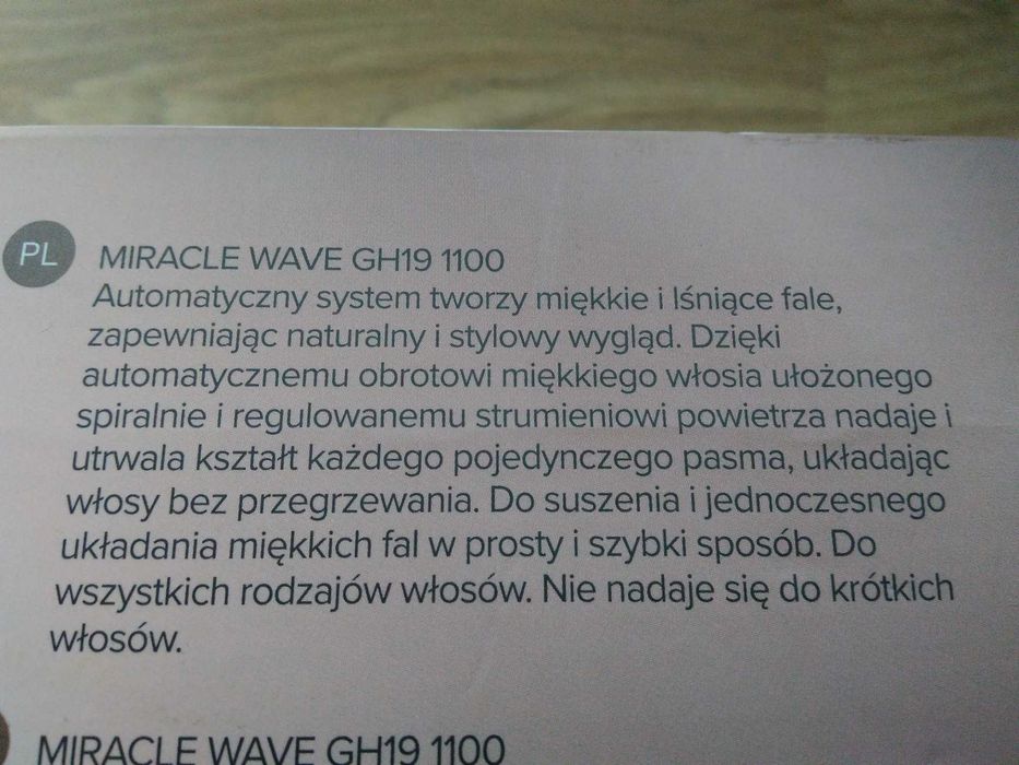 Nowa suszarko-lokówka Bellissima
