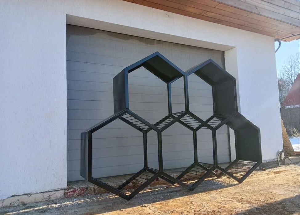 Дровник Соты для вашего дома