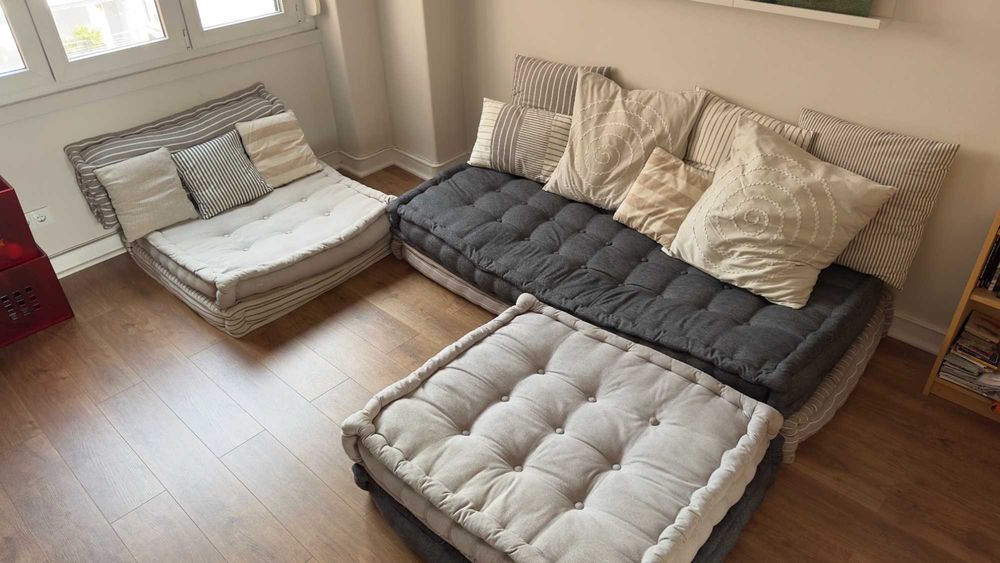 Sofá modular – tipo banco / sofá de chão