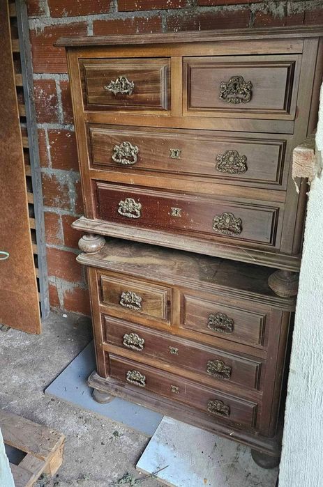 Cama casal 185x125 sem colchão com mesas de cabeceira