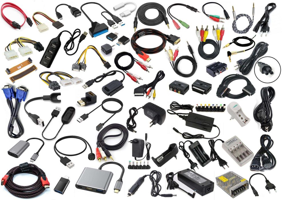 Кабель  220V Блок живлення 12V 5V 6V Адаптер USB Перехідник