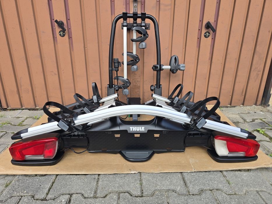 Bagażnik rowerowy na hak THULE VeloCompact 926 na 3+1 4 rowery adapter komplet