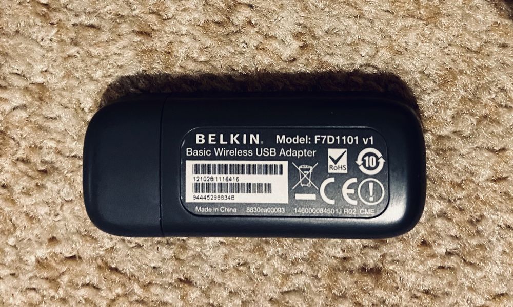 USB WI-FI адаптер Belkin Wireless adapter N150 (F7D1101)