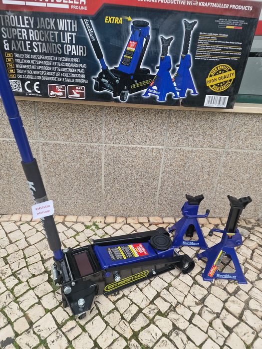 Macaco hidráulico 4t preguiças 3t novo dentro da caixa