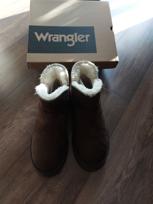 Buty Śniegowce brązowe Wrangler 40