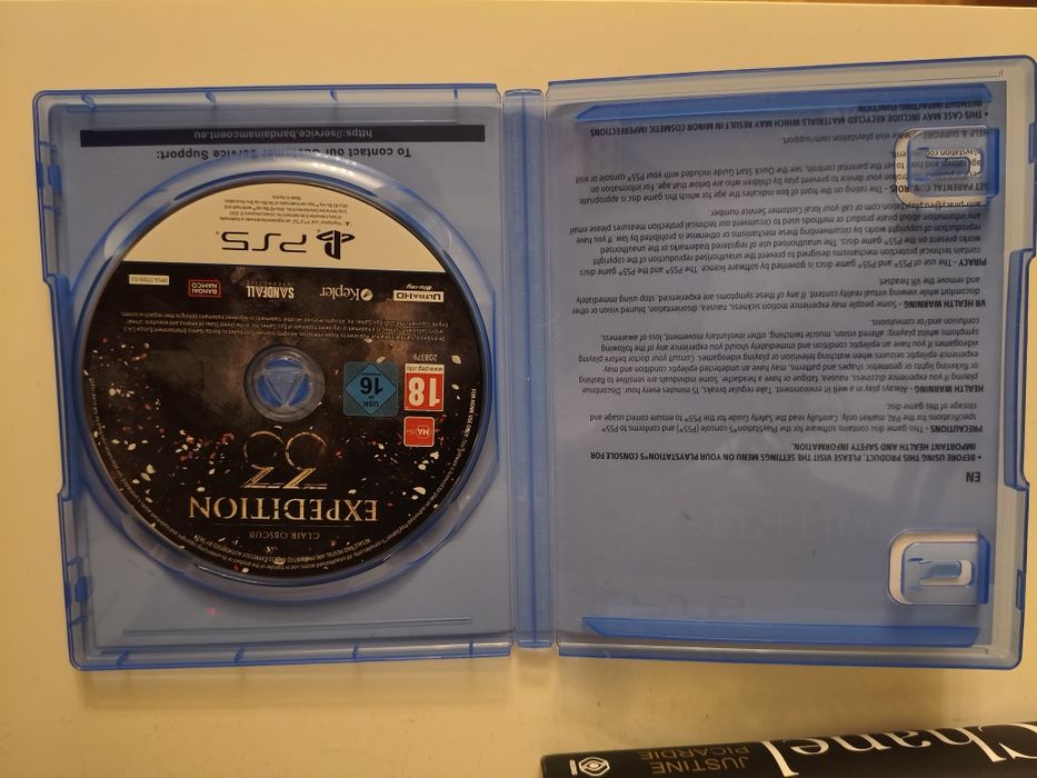 Clair obscur expedition 33 PlayStation 5 stan igła PS5 gra