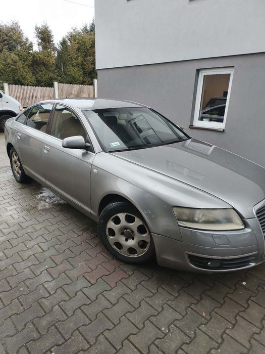 Sprzedam Audi A6C6 z uszkodzą automatyczna skrzynią biegów