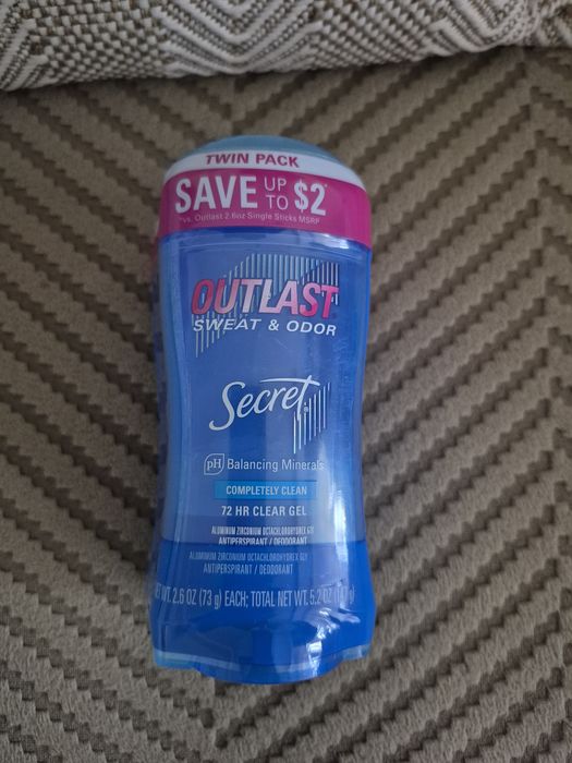 Antyperspirant w żelu-dwupak
