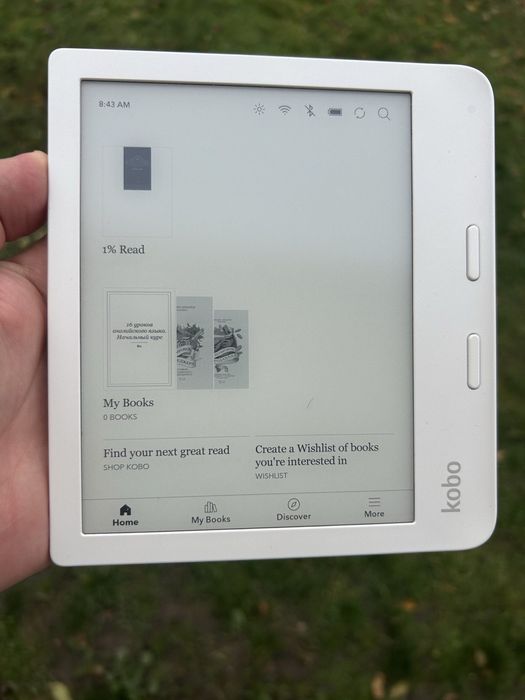 Kobo Libra 2 White ideal електронна книжка