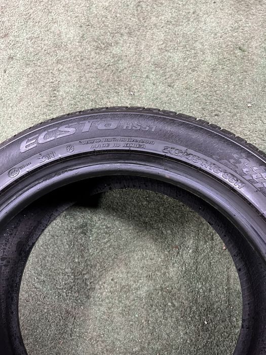 4x 215/45R16 86H KUMHO ECSTA HS51 opona letnia DEMO RANT OCHRONNY