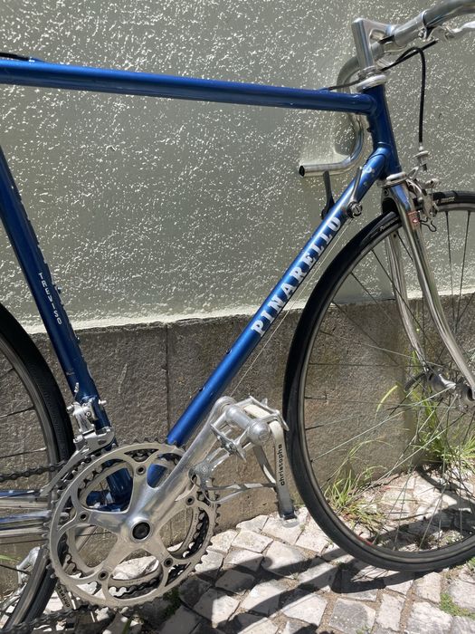 Bicicleta Pinarello de estrada clássica vintage