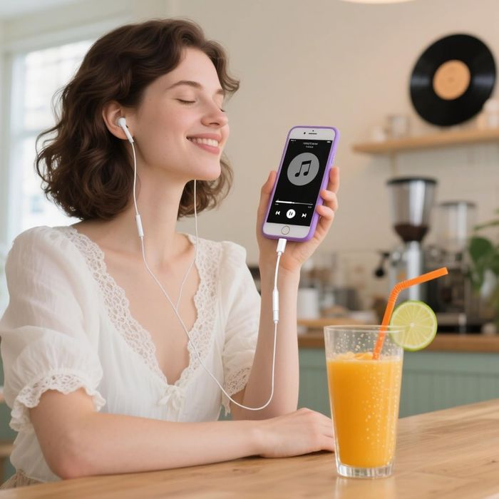 Adaptador USB-C jack 3,5mm auriculares