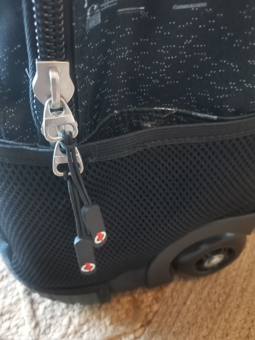 Mochila escolar, Nova, costas+asas ergonómicas+trolley 25€