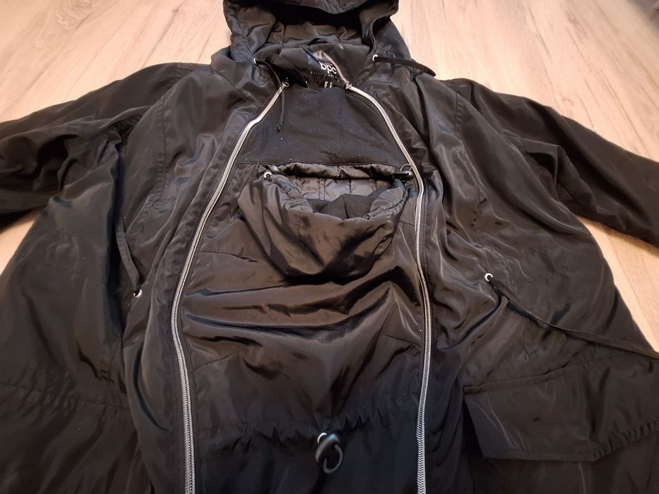 Kurtka ciążowa przejściowa bpc bonprix wstawka na nosidło rozmiar 44