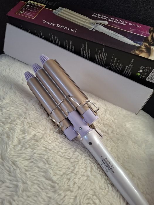 KEMEI Lokówka falownica karbownica do włosów