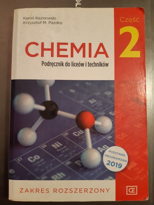 Chemia 2 zakres rozszerzony