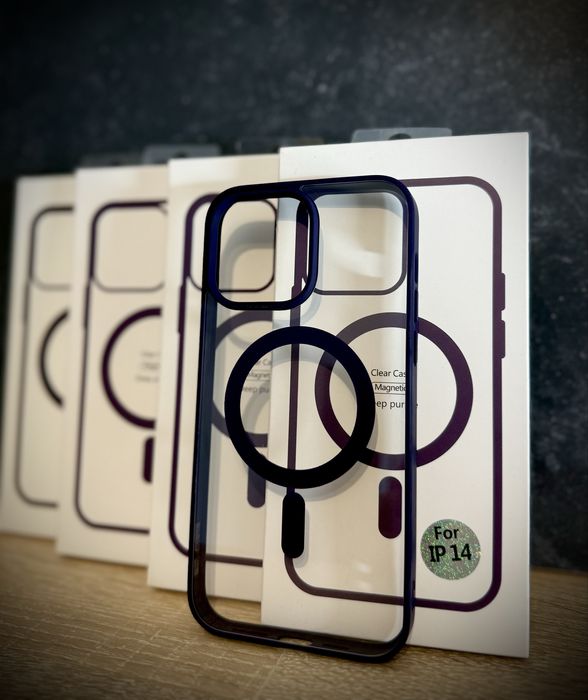 Чохол MagSafe | Прозорий чохол | Прозрачный чехол