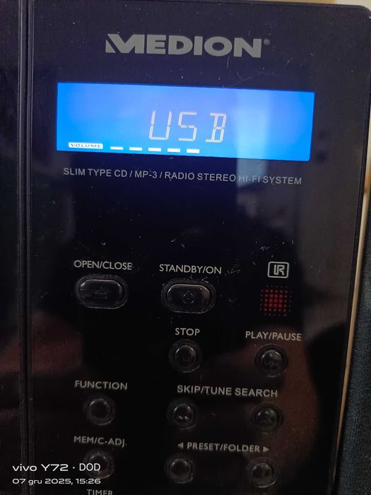 Wieża stereo Medion MP3-CD USB SD AUX