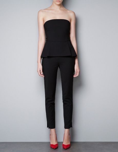 Комбинезон чёрный ZARA, размер С