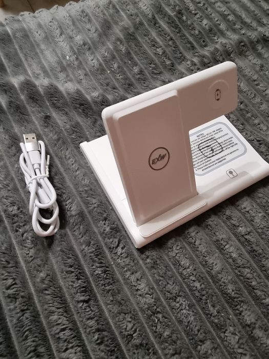 EXW HYS03 Stacja ładująca 3 w 1 ładowarka indukcyjna Uniwersalna iphon