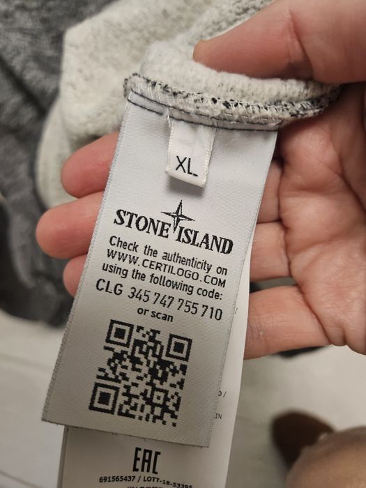 Оригінальний теплий світшот Stone Island  XL