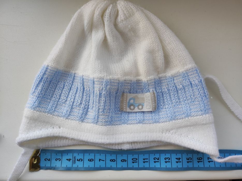 Шапочки на 0-3 місяці