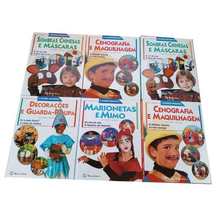 O Teatro Infantil (4 Volumes + 4 CDs)