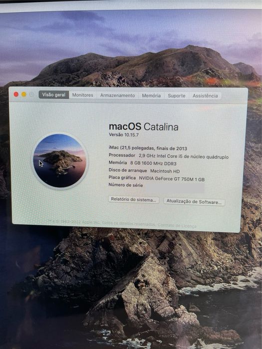 Apple iMac 21,5 polegadas (finais de 2013)