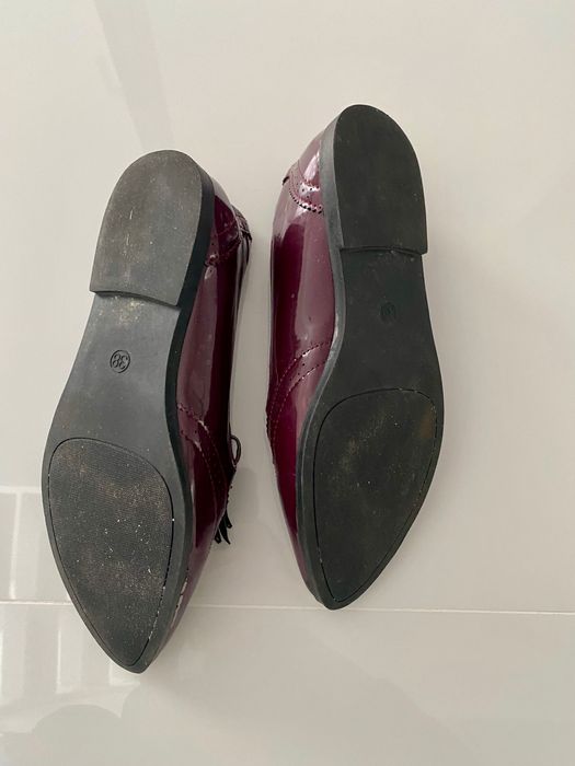 Mokasyny 37 burgund