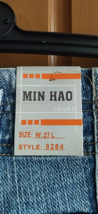 Продам джинси MINHAO Size 27  нові з етикеткою