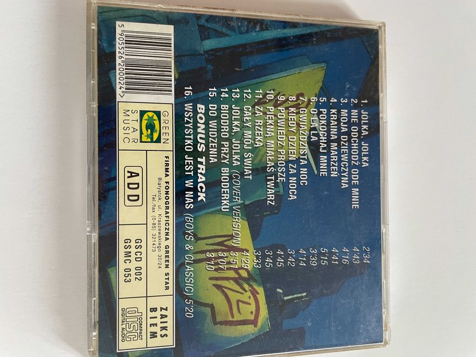 Classic - Jolka, Jolka - CD - wyd. Green STAR 1996r