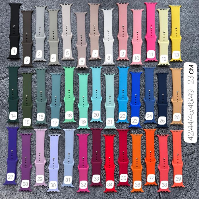 Ремінці для Apple Watch всі розміри