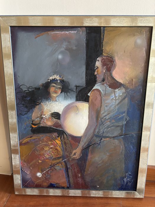 Józef Łącki obraz 61x46 cm