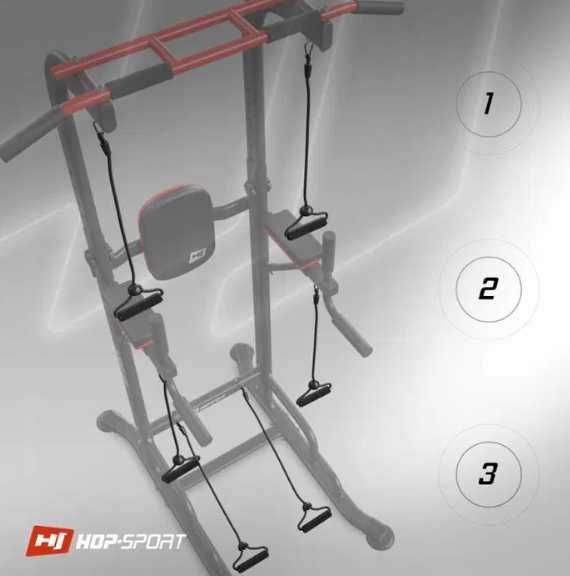 Силова фітнес станція Hop-Sport HS-1016K / турнік / Бруси