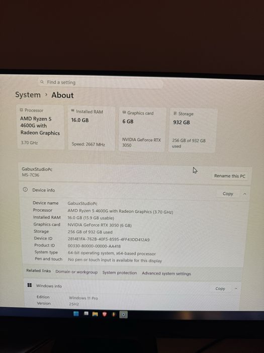 Potente PC AMD Ryzen 5