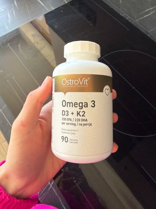 Omega-3 Kwasy suplement diety OSTROVIT NOWY
