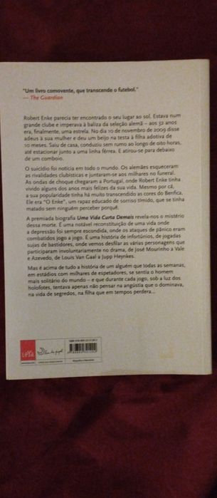 Robert Enke: Uma Vida Curta Demais - Ronald Reng