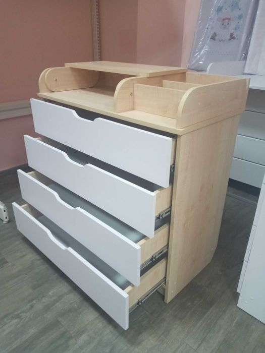Комоди. Пеленальний столик. Комод із пеленатором.