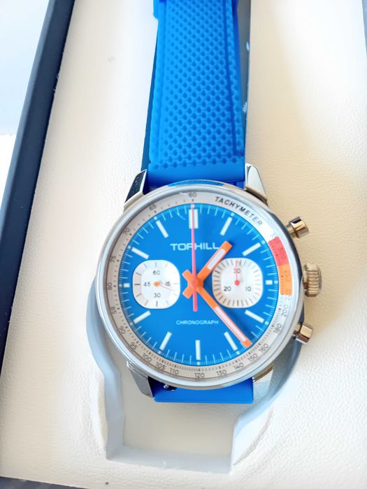 Relógio Mecânico Tophill Corda Manual Seagull ST1901