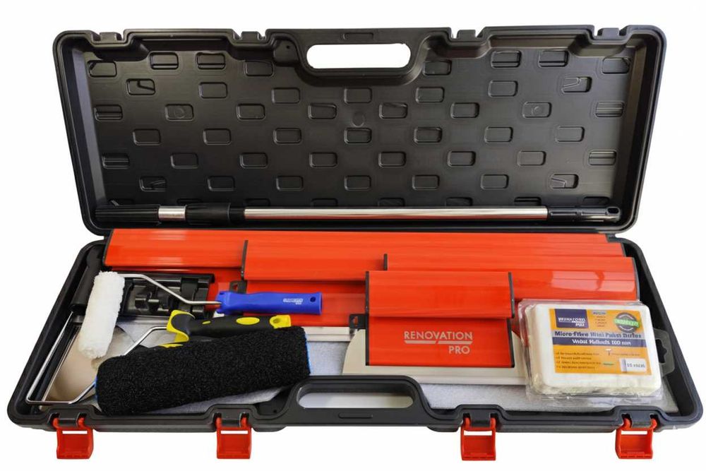 Zestaw noży, szpachli do gładzi, Walizka 11 elementów, 25-80cm+ GRATIS