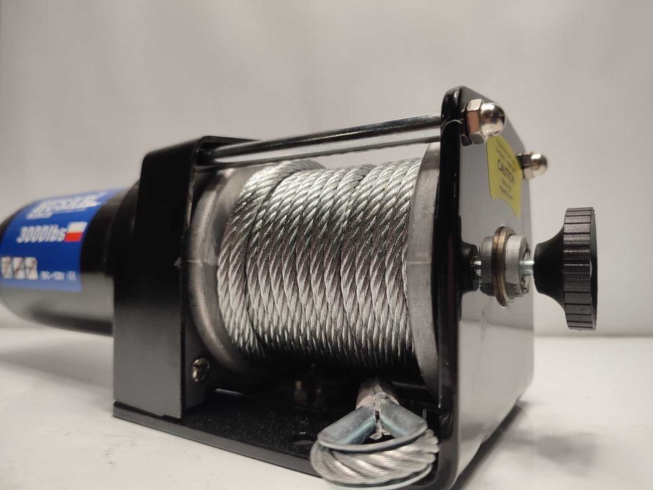 Лебідка для квадроцикла, UTV, причепа – електричні/ручні 12V