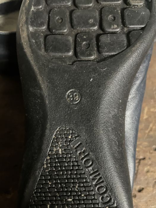 Sapatos senhora de cor azul muito cómodos