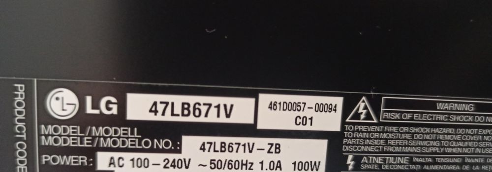 Smart TV LG - 47 polegadas FullHD