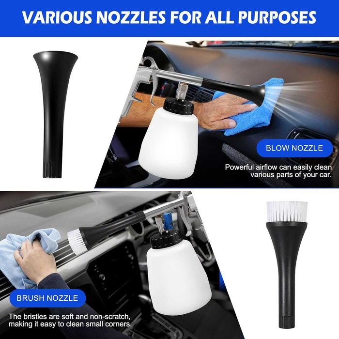 MaxAwe Pistolet do czyszczenia pod wysokim ciśnieniem 6-9,2bar