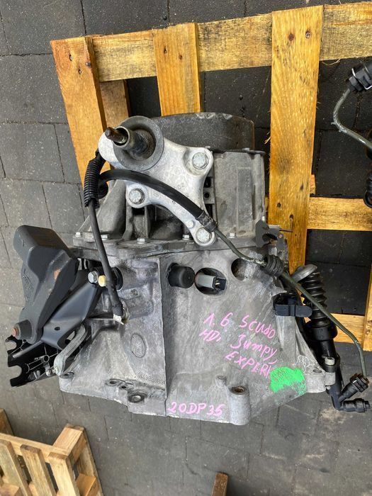 Skrzynia biegów expert Scudo 1.6 JTD 20DP35