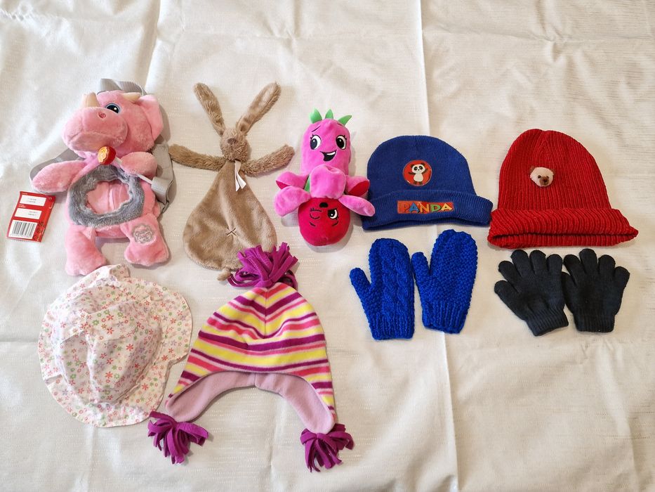 Lote de acessórios para criançasa