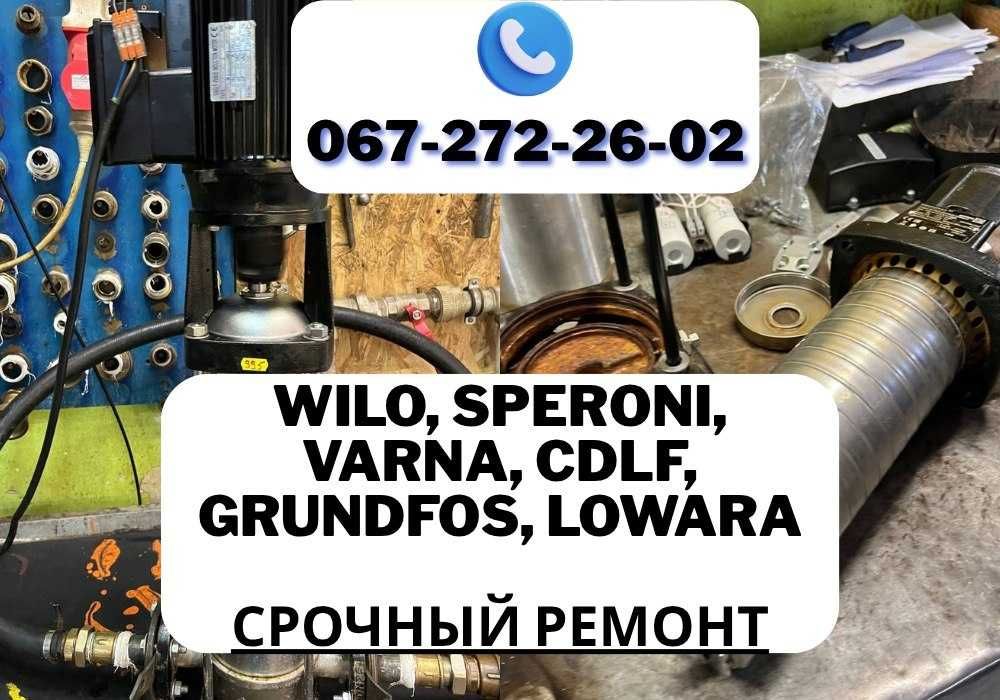 Ремонт многоступенчатых насосов | LOWARA и другие